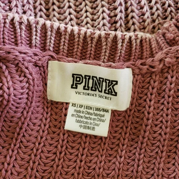 Victoria's Secret PINK Cardigan *RARE* XS Pink - Picture 4 of 5